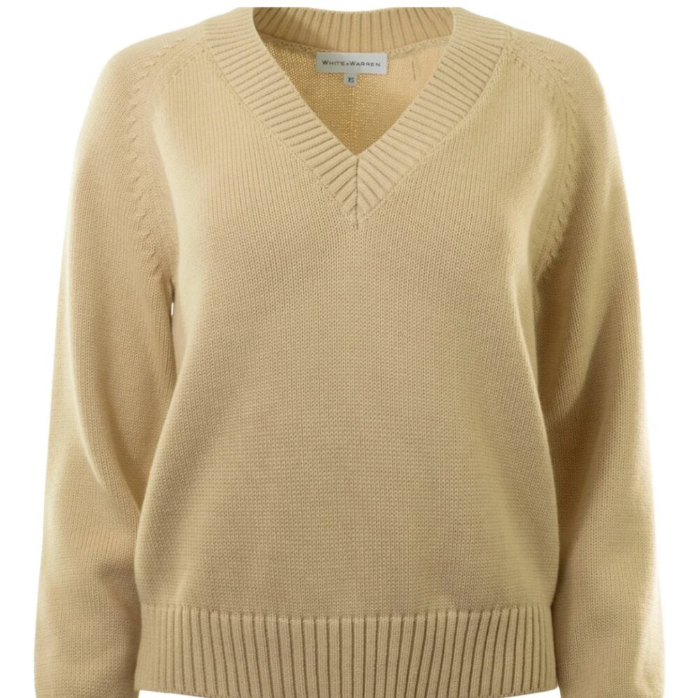 Cotton Classic V-Neck Sweater
